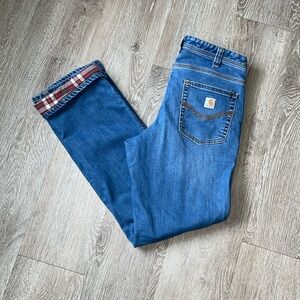 Carhartt Women's Straight Leg Jeans - Blue